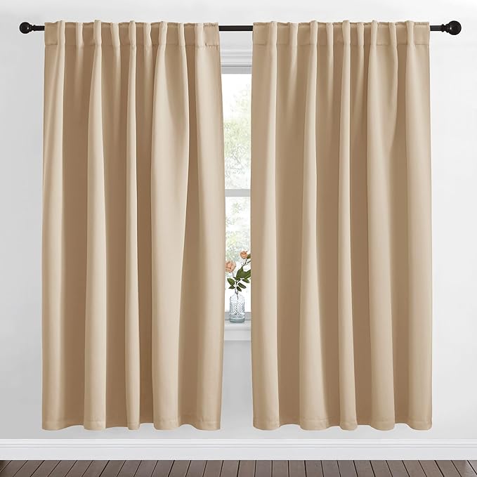 NICETOWN Blackout Curtain Panels Window Draperies by NICETOWN