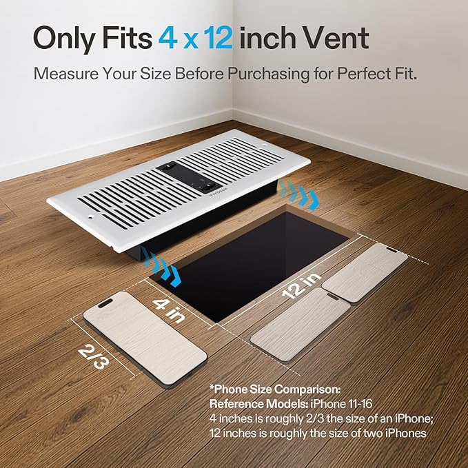VIVOSUN Quiet Register Booster Fan - Image 2