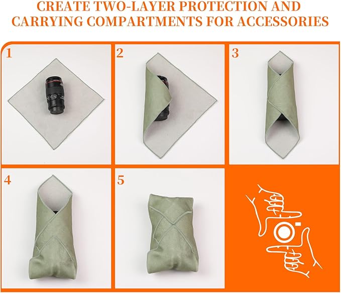 Camera Protective Wrap, Lens Protector, Magic Self-Adhesive Cloth - Image 6