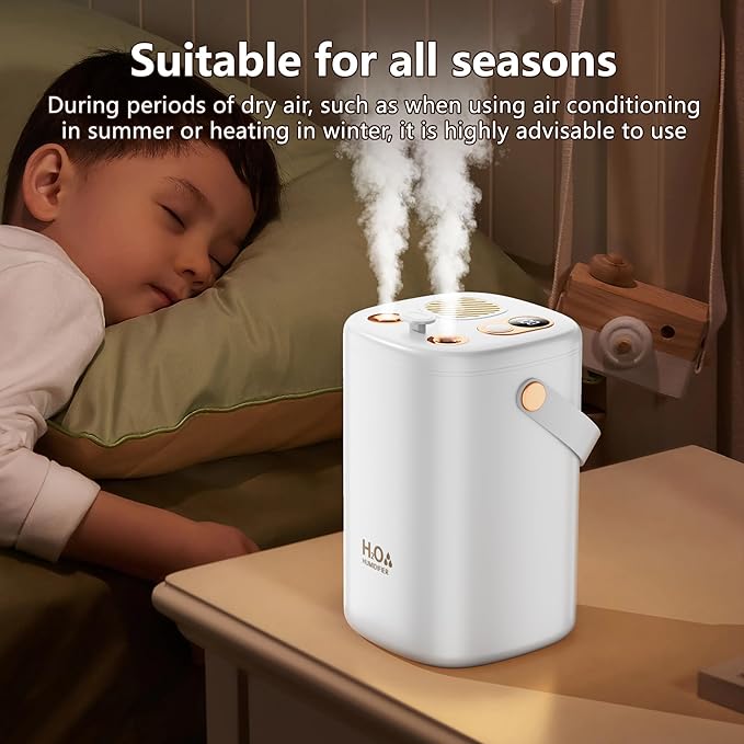 1L Cool Mist Ultrasonic Humidifier - Image 6