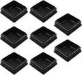 8 Pack 2" Square Plastic Plugs by Bonsicoky