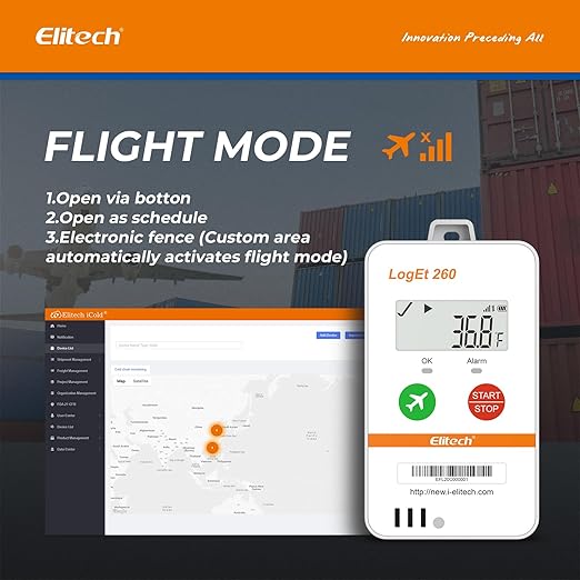 Elitech 4G Reusable Real-time Temperature Humidity Data Logger - Image 5