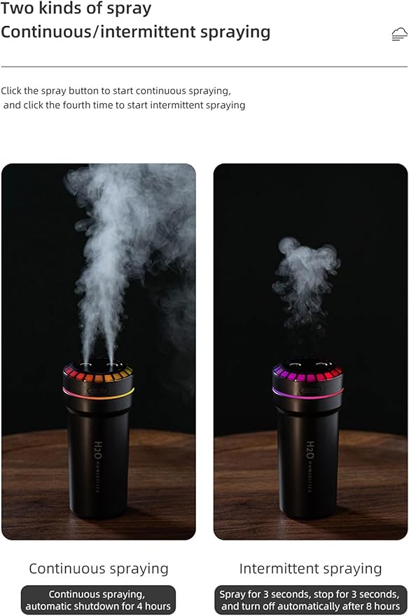 Mini Humidifier Car Diffuser Music Humidifier - Image 2