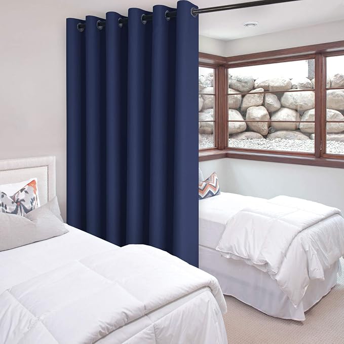 DWCN Total Privacy Room Divider Blackout Curtain - Image 2