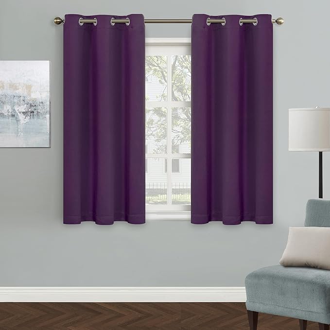 MYSKY HOME Blackout Curtain for Bedroom, Thermal Insulated Curtain, 1 Curtain by MYSKYHOME