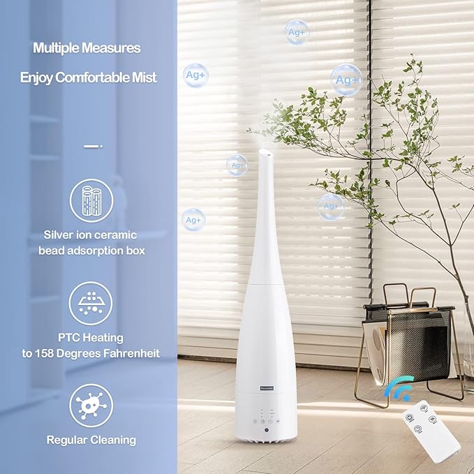 Warm and Cool Mist Humidifier for Home/Bedroom - Image 3
