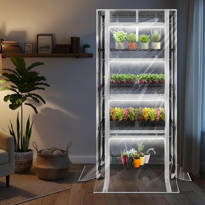 SOLIGT Indoor Greenhouse with Grow Lights - Image 7