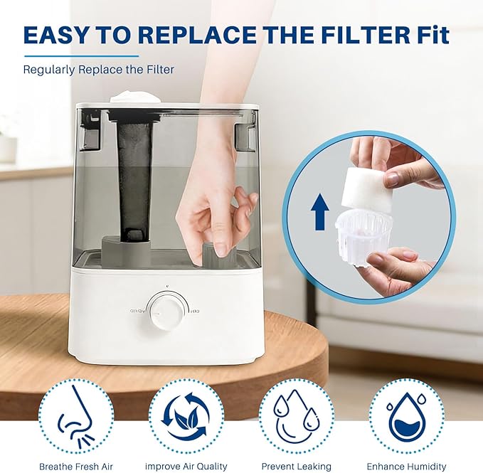 30 Pack Top Fill Humidifier Filter Replacement - Image 6