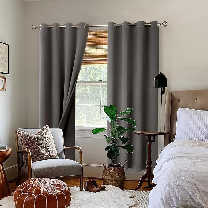 BGment Thermal Insulated 100% Blackout Curtains - Image 2