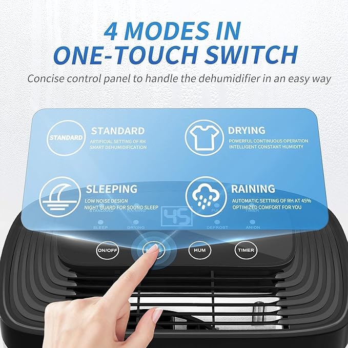 AIRPLUS 1, 500 Sq. Ft Dehumidifier - Image 4