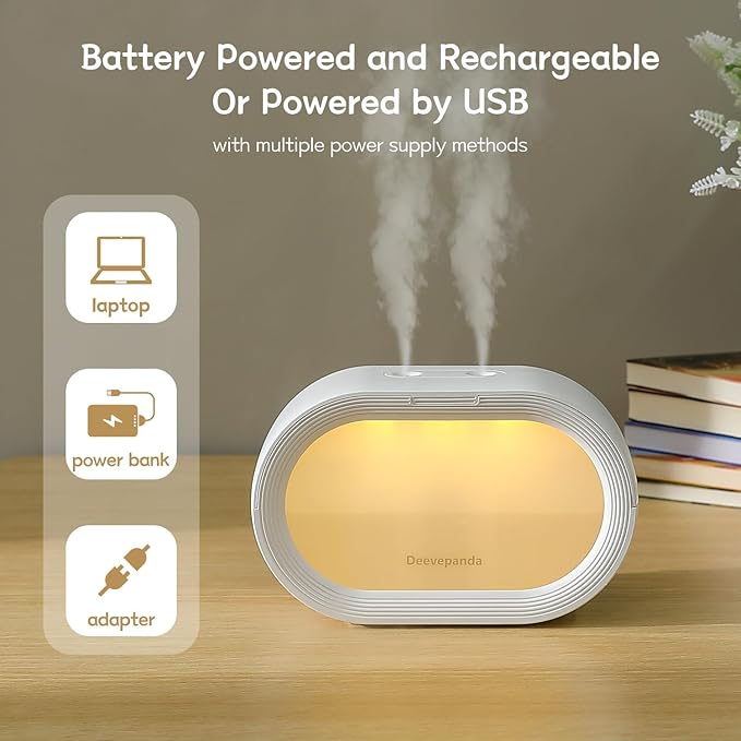 Small Dual Cool Mist Humidifiers - Image 3
