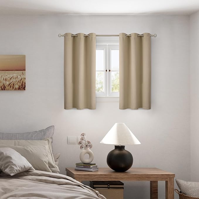 BGment Short 100% Blackout Curtains - Image 2