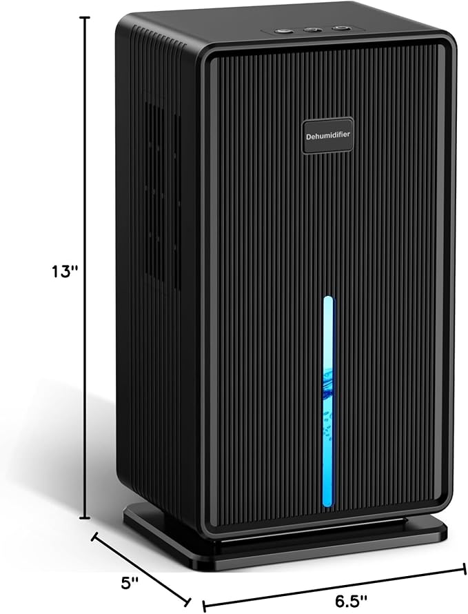 Dehumidifiers for Home, Upgraded 101OZ Dehumidifier, Quiet Dehumidifier for - Image 8