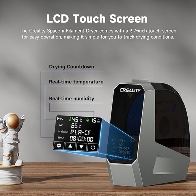 Creality Space PI Filament Dryer Box, 3D Printing Filament Storage - Image 4