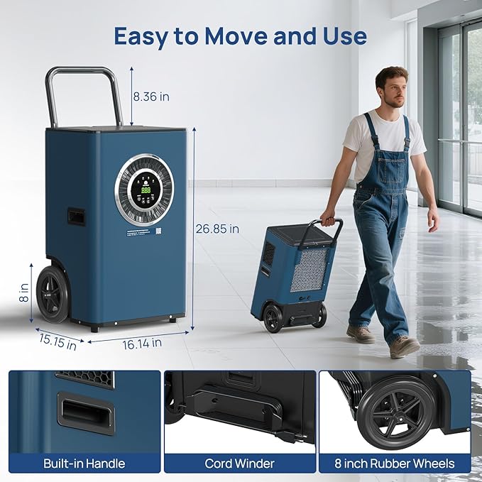 ARGENDON 170 Pints Commercial Home Dehumidifier - Image 7