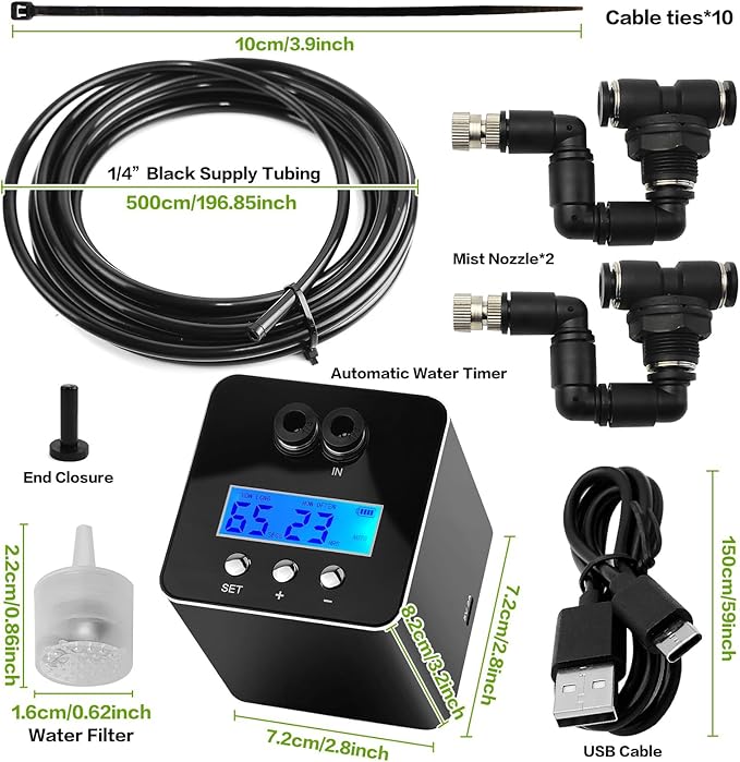 Reptile Smart Mister, Reptile Humidifiers Misting System Automatic - Image 7