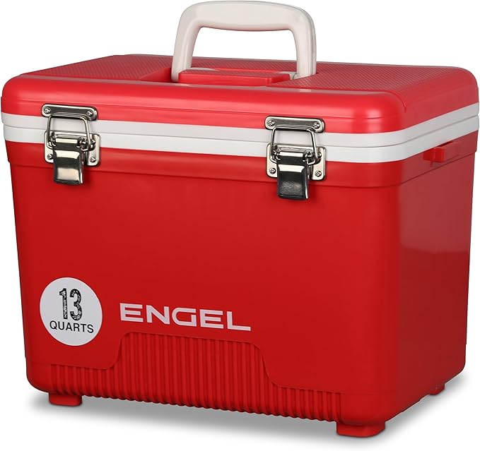 ENGEL 13qt Leak-Proof, Air Tight, Drybox Cooler and Small Hard Shell Lunchbox - Image 2