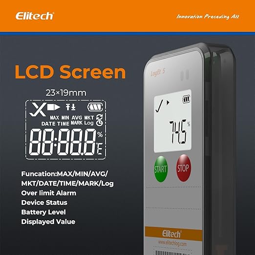 Elitech USB Digital Temperature Humidity Data Logger - Image 4