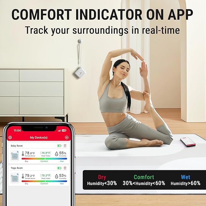 ThermoPro Bluetooth Hygrometer Thermometer - Image 6