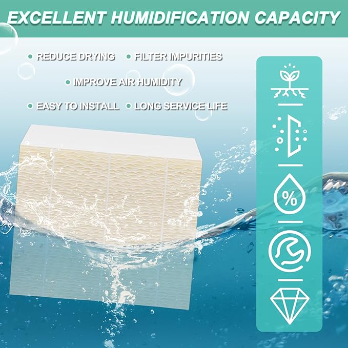 1043 Super Humidifier Wick Filter Replacement Compatible - Image 3