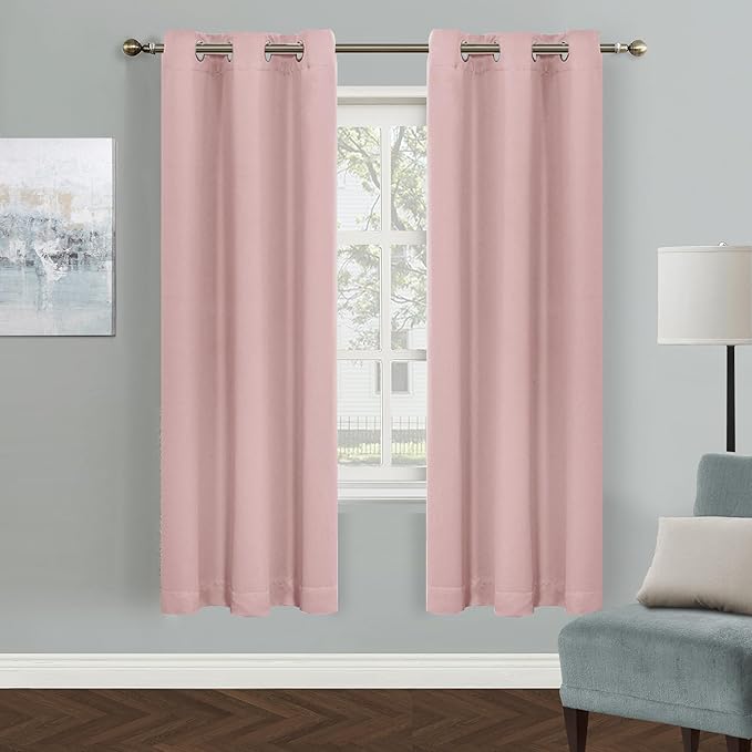 MYSKY HOME Pink Door Curtain for Living Room, Bedroom & Kitchen - Image 8