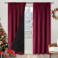 BGment Blackout Curtains for Living Room 84 Inch Length, Christmas Thermal by BGment