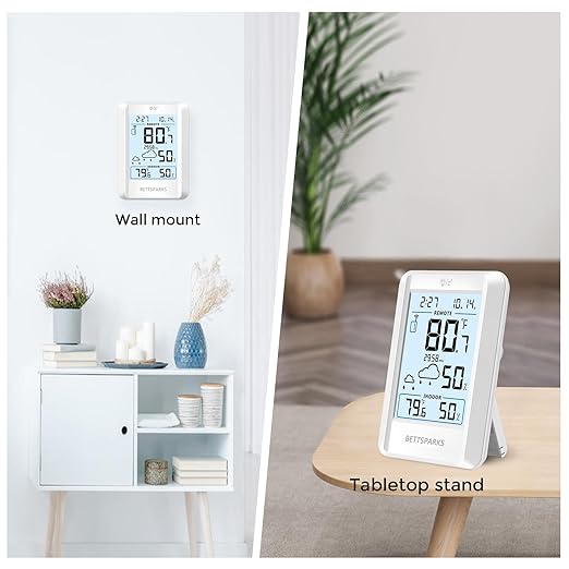 Indoor Outdoor Thermometer Wireless Weather Station - Image 7