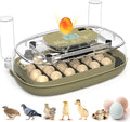 24 Egg Incubator with Automatic Turning, Temperature and Humidity Control by howooiua