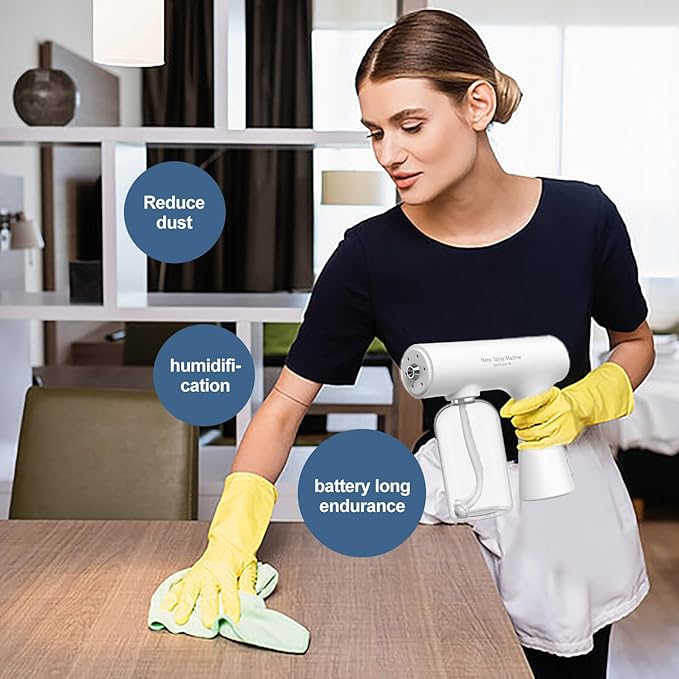 Handheld Humidifiers ，Atomizer Sprayer，Rechargeable ULV Nano Sprayer - Image 7