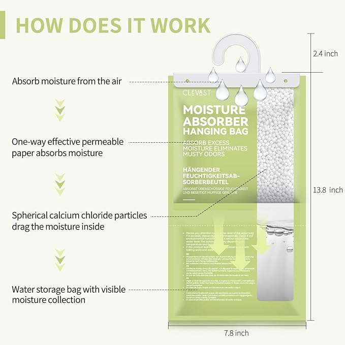 CLEVAST Moisture Absorbers Packets - Image 3