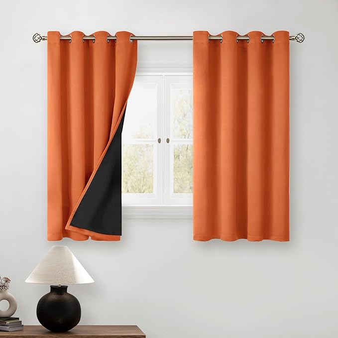 BGment Short 100% Blackout Curtains by BGment
