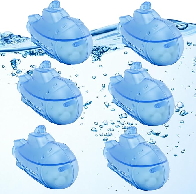 puxyblue  Upgraded 6-Pack Humidifier Tank Cleaner Blue Small Submarine - Image 8
