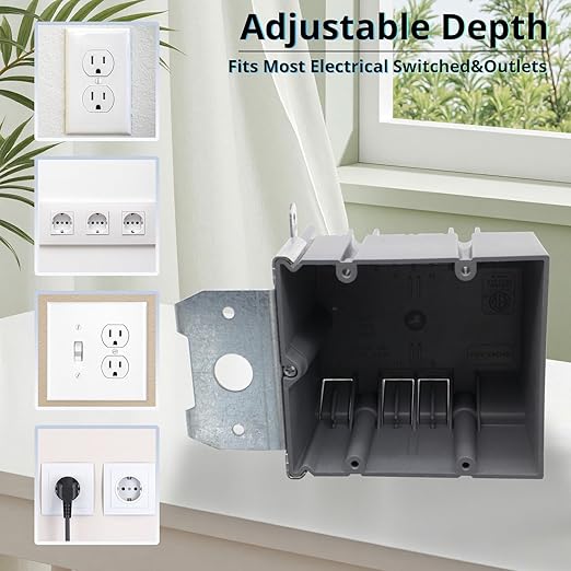 MAKERELE Flexibly Adjustable Electrical Box - Image 2