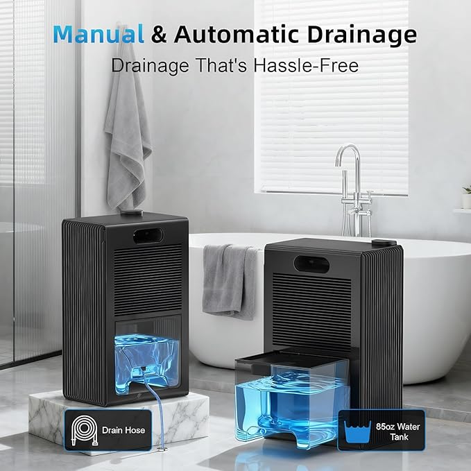 Dehumidifier for Home Small Dehumidifiers for Basement, Auto Shut-Off, Sleep - Image 7