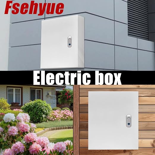 Electrical Box 16 x 12 x 6 Inch Indoor Outdoor Electrical Enclosure Box Steel - Image 7