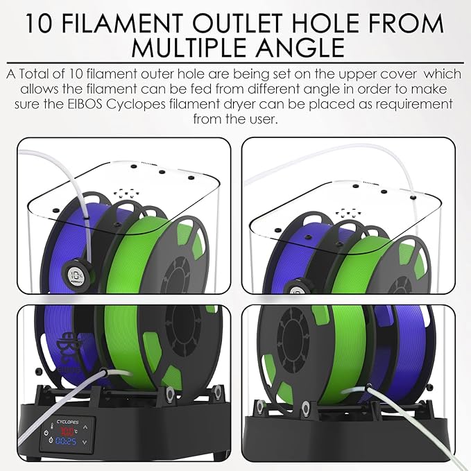 【EIBOS Official】3D Printer Filament Dryer Cyclopes - Image 6