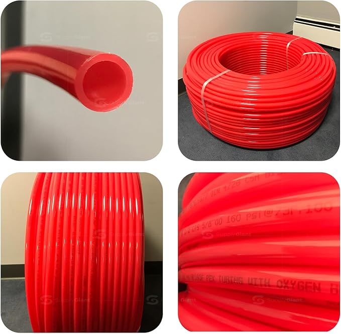 Supply Giant Oxygen Barrier PEX-B Pipe 3/4 Inch x 100 Feet Coil, Non-Potable - Image 8