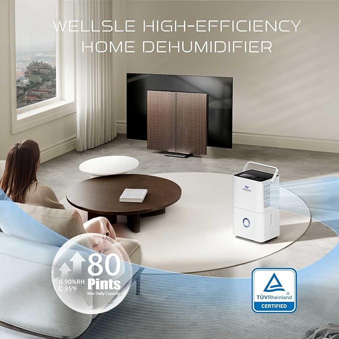 80 Pints 2025 Energy Star Dehumidifier - Image 2