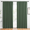 NICETOWN 2 Panels Blackout Curtains, Rod Pocket Thermal Insulated Drapes 84 by NICETOWN