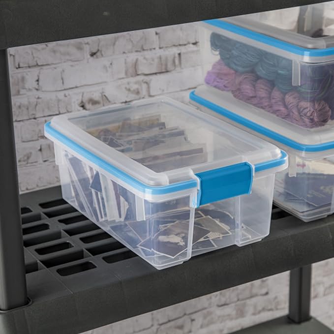 Sterilite 12-Pack Gasket Box, Weather-Resistant Storage Bins - Image 5