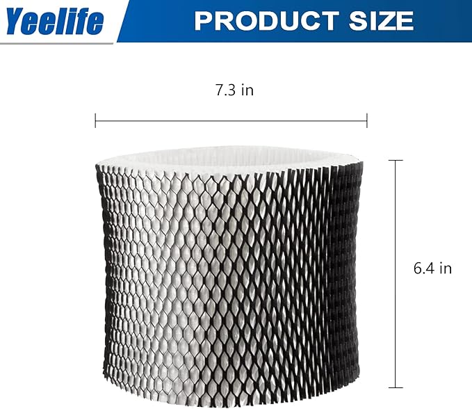 4 Pack HWF64 Humidifier Filter for Sunbeam Humidifier Filter B, Compatible - Image 6