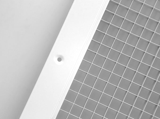 HVAC Premium 6" x 6" Cube Core Eggcrate Return Air Grille - Image 2