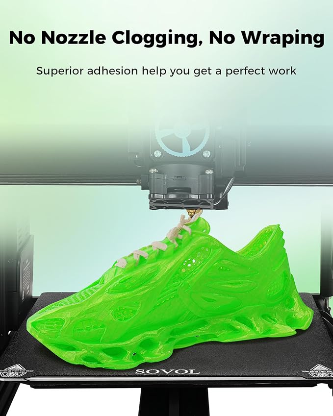 Sovol TPU Filament 1.75mm, 95A Soft TPU Flexible 3D Printer Filament - Image 3