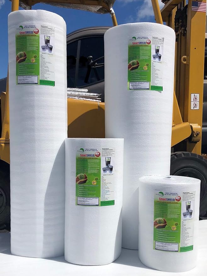 SmartSHIELD -3mm 48"x50ft Reflective Insulation roll, Foam Core Radiant Barrier - Image 6