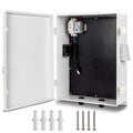 Outdoor Electrical Box with Thermostat and Fan, ABS Water Resistant Enclosure by Namunanee