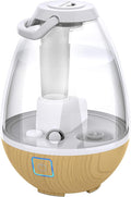 Sharper Image UHT1-SI Ultrasonic Cool Mist Humidifier, 0.4 Gallon Water Tank by SHARPERIMAGE