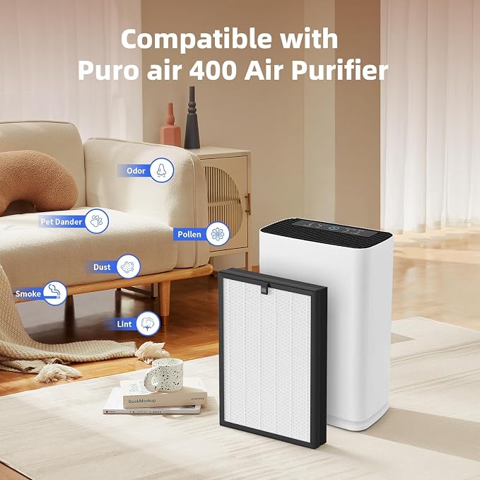 4 Pack 400 Replacement Filter Compatible - Image 2