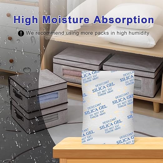 Silica Gel Packets, 20 Gram 35 Packs Desiccant Packs - Image 2
