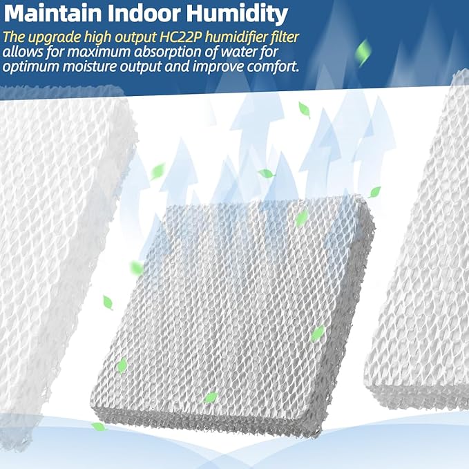 HC22P Humidifier Filter Pad Replacement Filter Wicks Compatible - Image 5