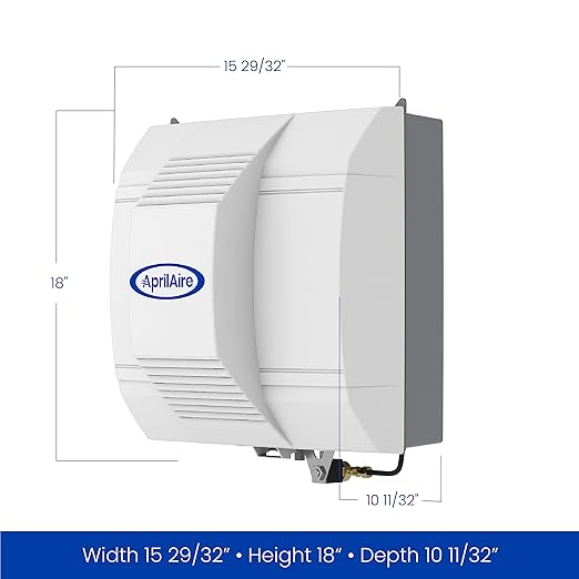 AprilAire 700M Whole-House Fan Powered Humidifier, Manual Control, Large - Image 8